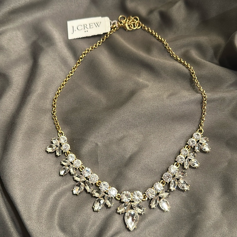 Sale- New JCrew Fashion Rhinestone Necklace